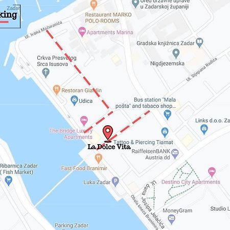 La Dolce Vita Zadar Buitenkant foto